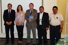 From left to right: Minister of Agriculture, Livestock and Food of Guatemala, El